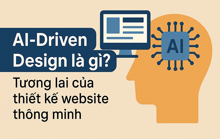 AI-Driven Design là gì? Tương lai thiết kế web thông minh 2025